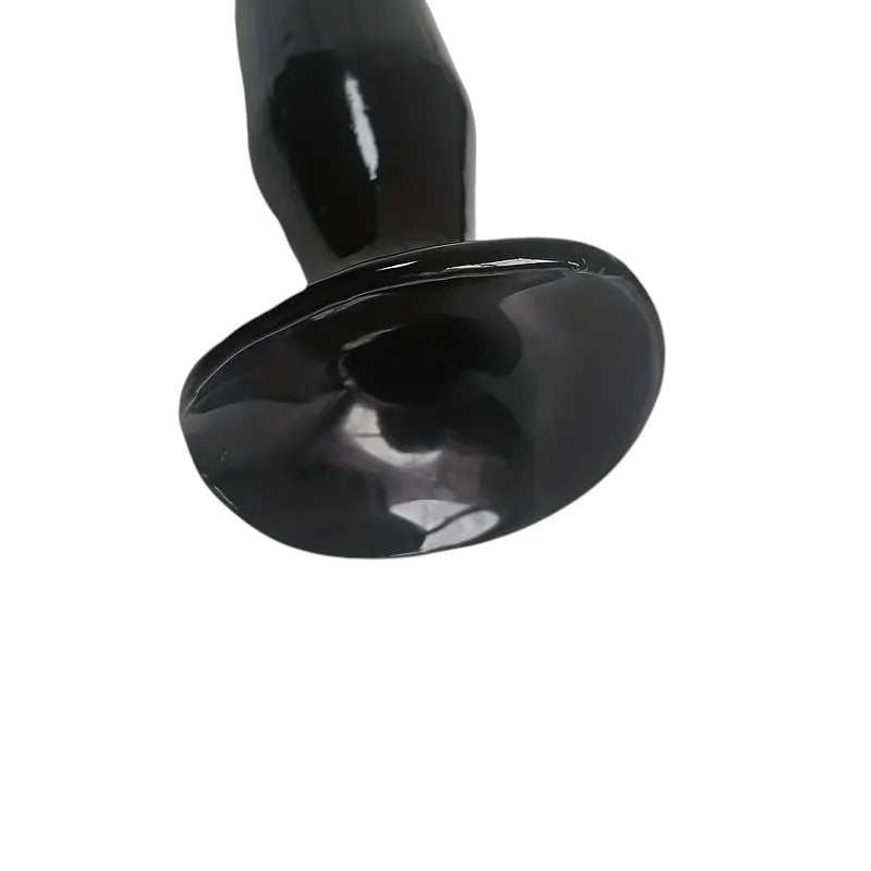 XXLTOYS – Zwarte Buttplug met Zuignap – Maat M & L