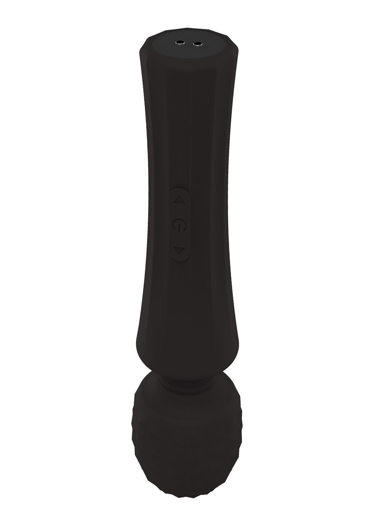 Boysoftoys – Power Wand Massager – 10 Functies – Zwart – 22-00031
