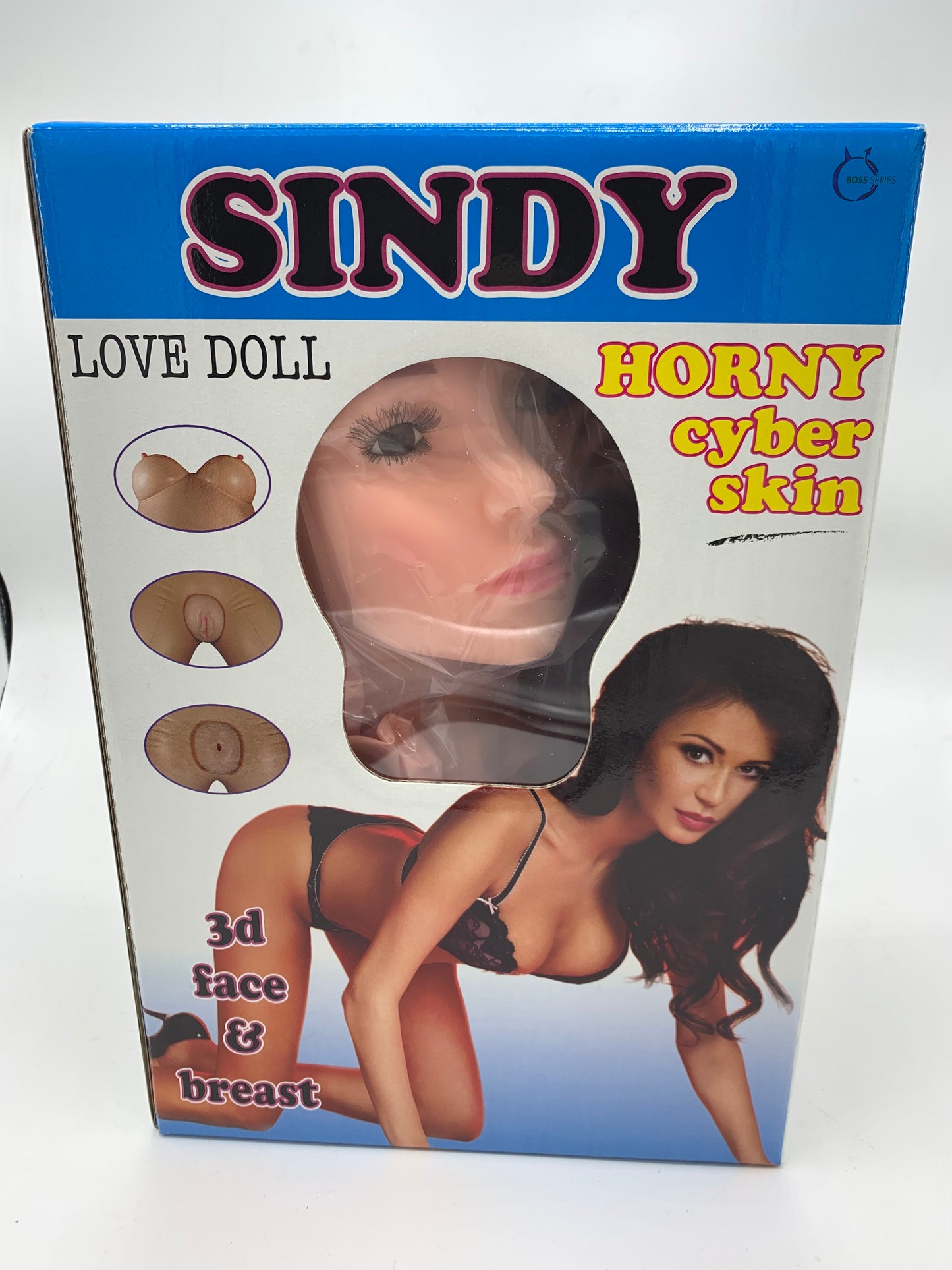 Boysoftoys – Sindy Opblaaspop met Echt Gezicht – XXL – 26-00020
