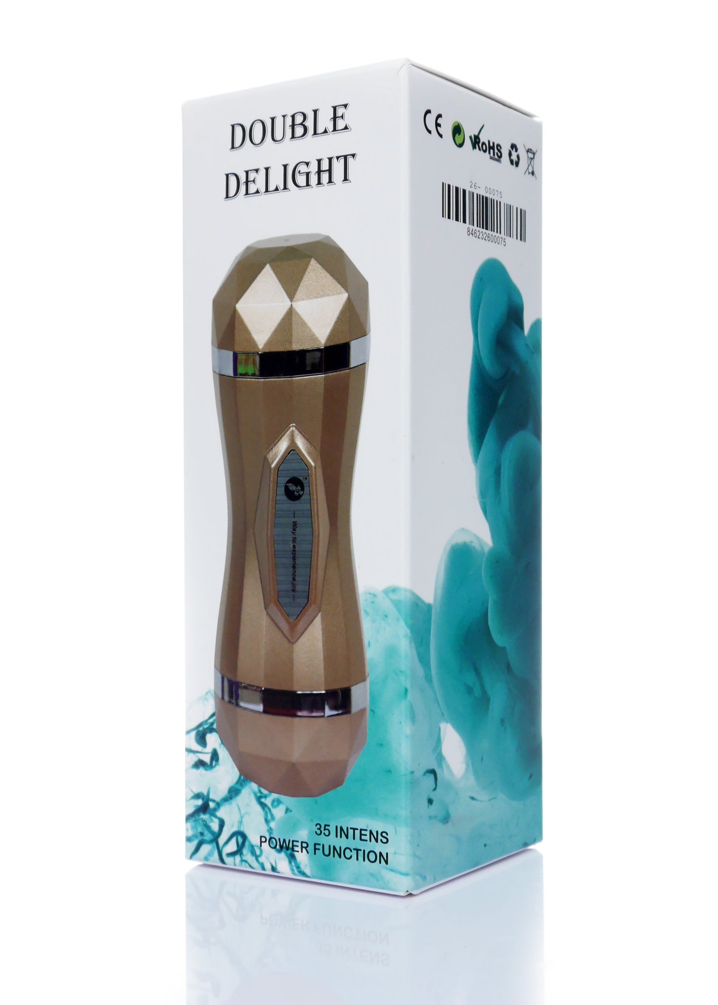 Boysoftoys – Double Delight Masturbator – 35 Functies – USB Oplaadbaar – 26-00075