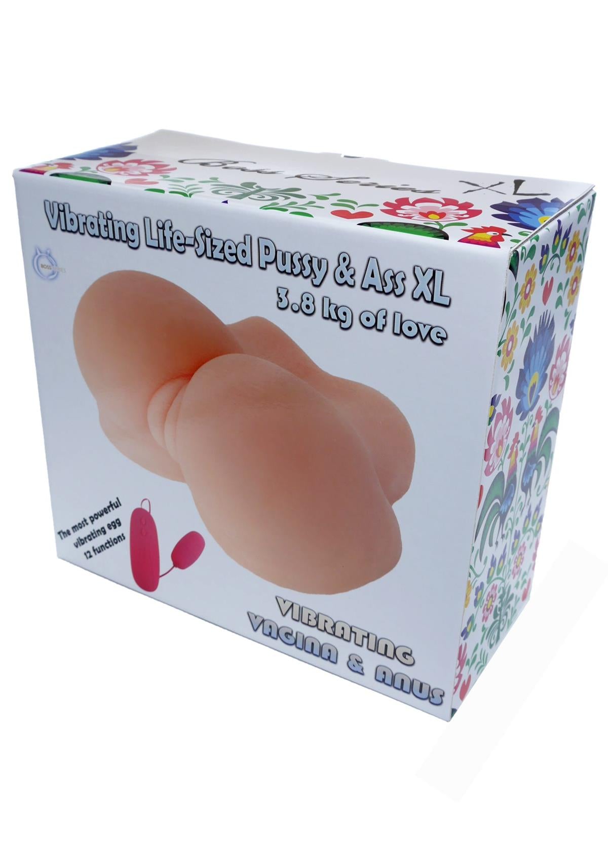 Boysoftoys – Vibrerende Levensgrote Mega Kont XL – Masturbator – 26-00082