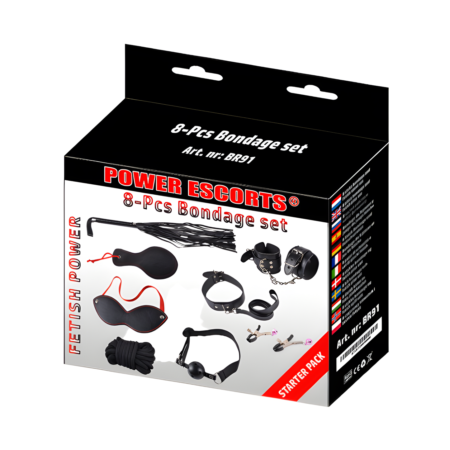 8-delige Bondage Set (Starter Pack)