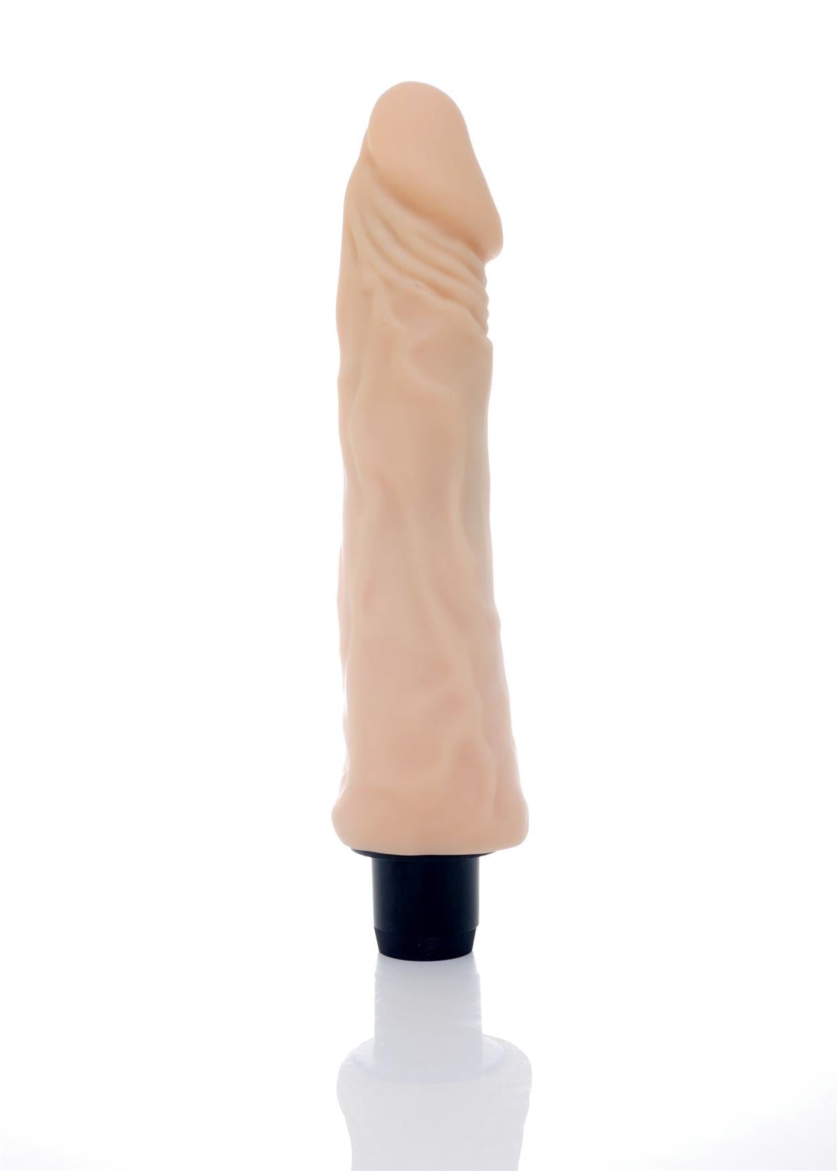 Boysoftoys – Rain Realistic Vibrator – 23,5 cm – Cyber Leather – Flesh – 44-00001