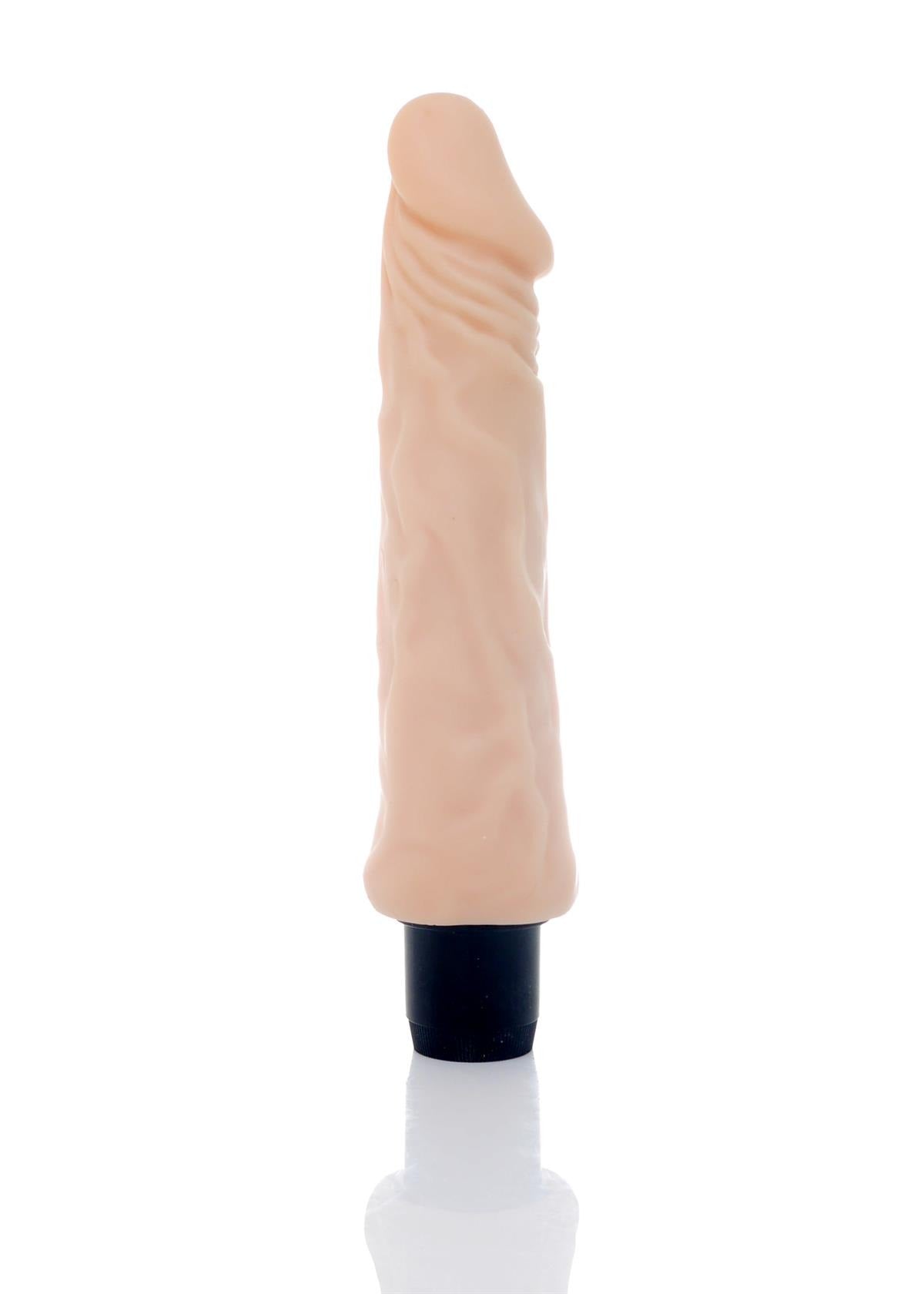 Bossoftoys Flurry Realistic vibrator - Cyber leather - Extra ordinary Flexible Material - Flesh - 20,3 cm - 44-00006