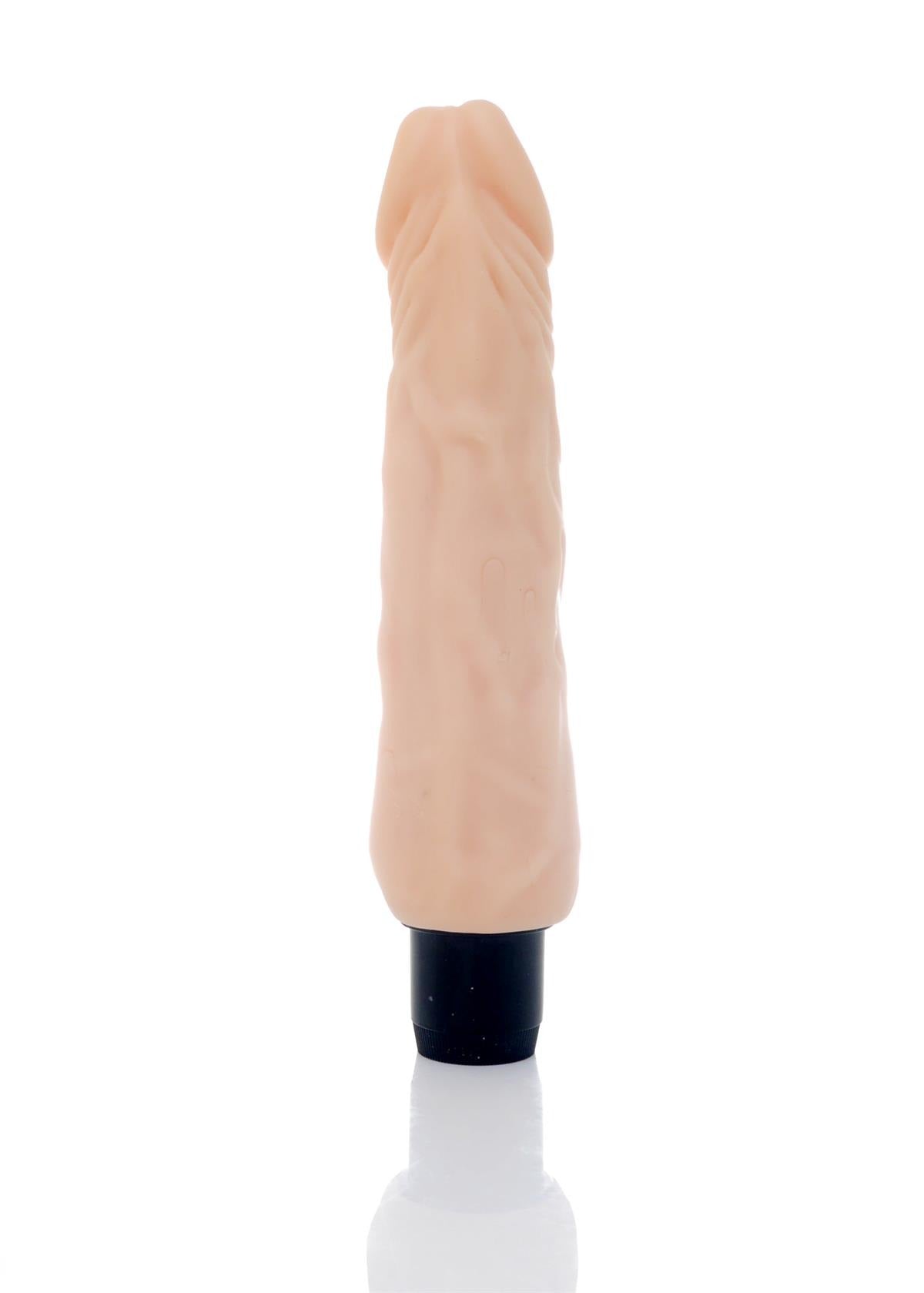 Bossoftoys Flurry Realistic vibrator - Cyber leather - Extra ordinary Flexible Material - Flesh - 20,3 cm - 44-00006