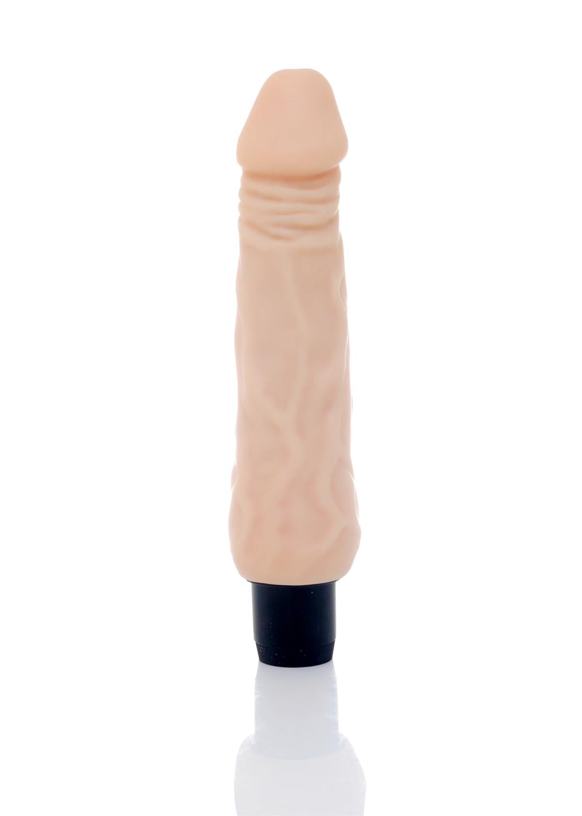 Boysoftoys – Flurry Realistische Vibrator – Cyber Leather – Flesh – 20,3 cm – 44-00006