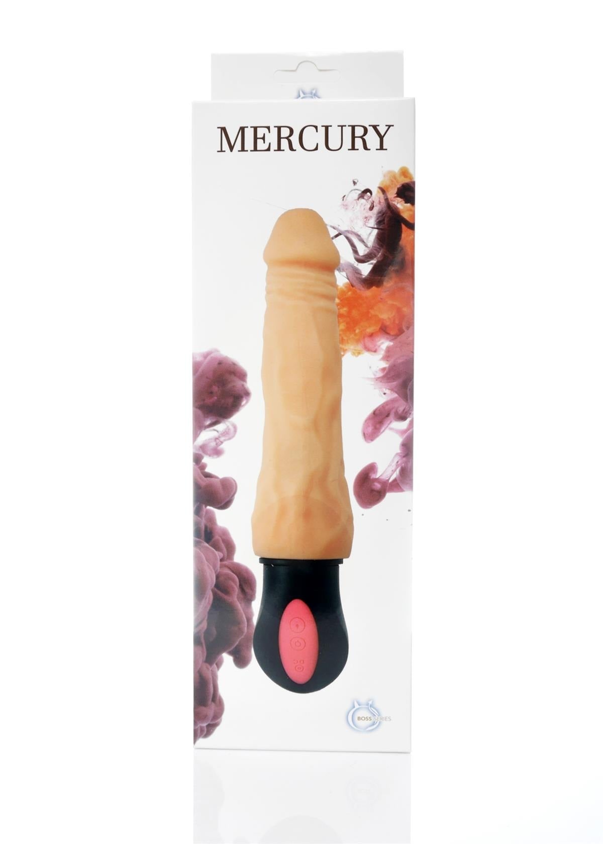 Boysoftoys - 44-00011 - Mercury - Mega Realistic Bending vibrator - 12 Function - Usb rechargeable - Cyber leather - Extra ordinary Flexible Material - Flesh - 27 cm