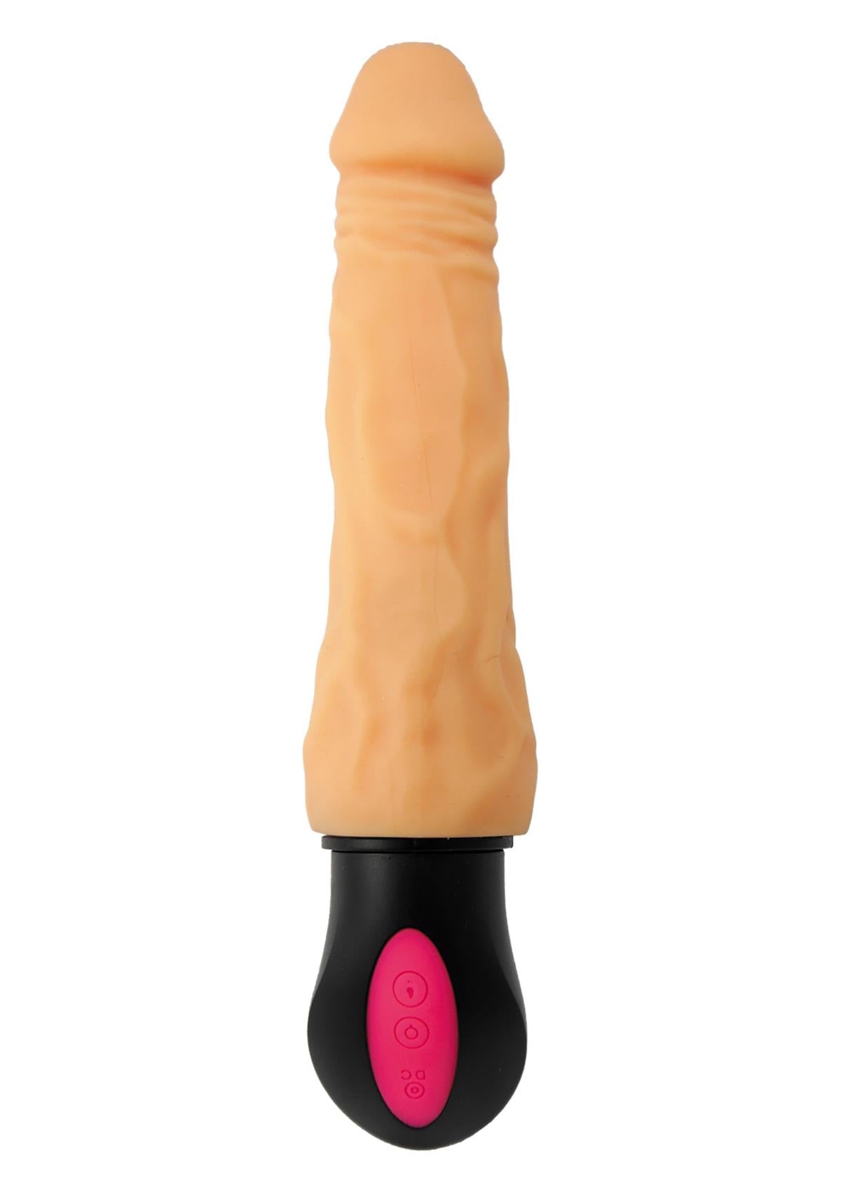 Boysoftoys - 44-00011 - Mercury - Mega Realistic Bending vibrator - 12 Function - Usb rechargeable - Cyber leather - Extra ordinary Flexible Material - Flesh - 27 cm