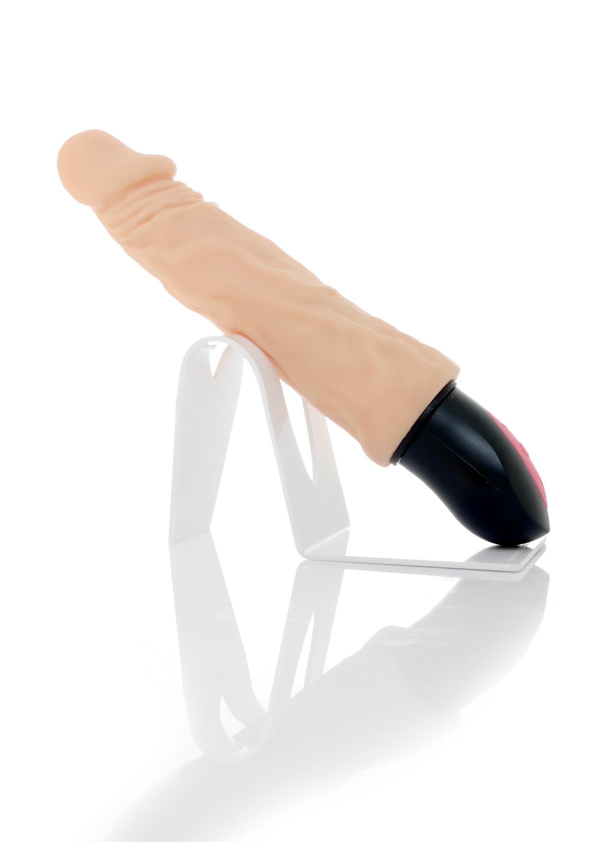 Boysoftoys - 44-00011 - Mercury - Mega Realistic Bending vibrator - 12 Function - Usb rechargeable - Cyber leather - Extra ordinary Flexible Material - Flesh - 27 cm