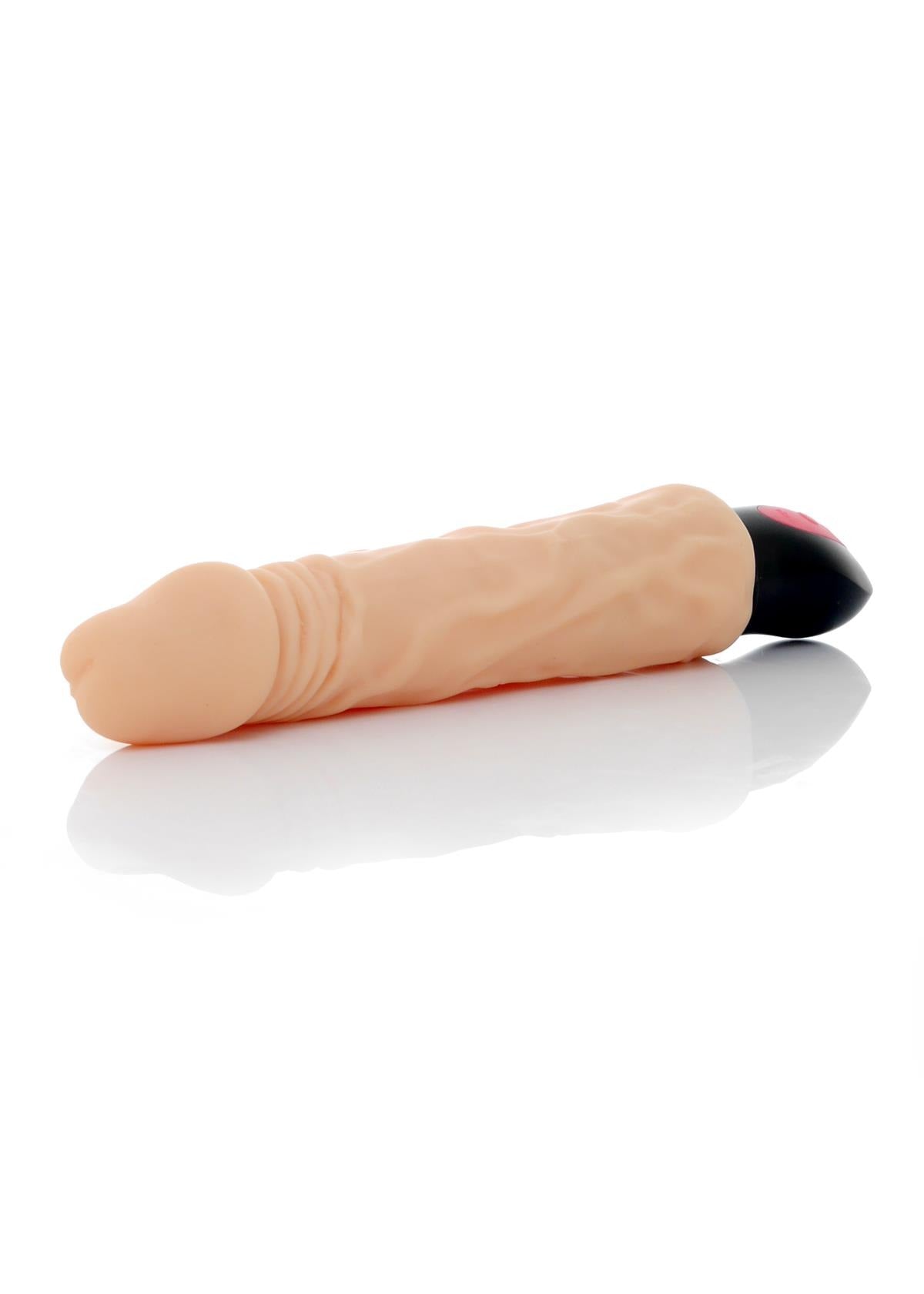 Boysoftoys - 44-00011 - Mercury - Mega Realistic Bending vibrator - 12 Function - Usb rechargeable - Cyber leather - Extra ordinary Flexible Material - Flesh - 27 cm