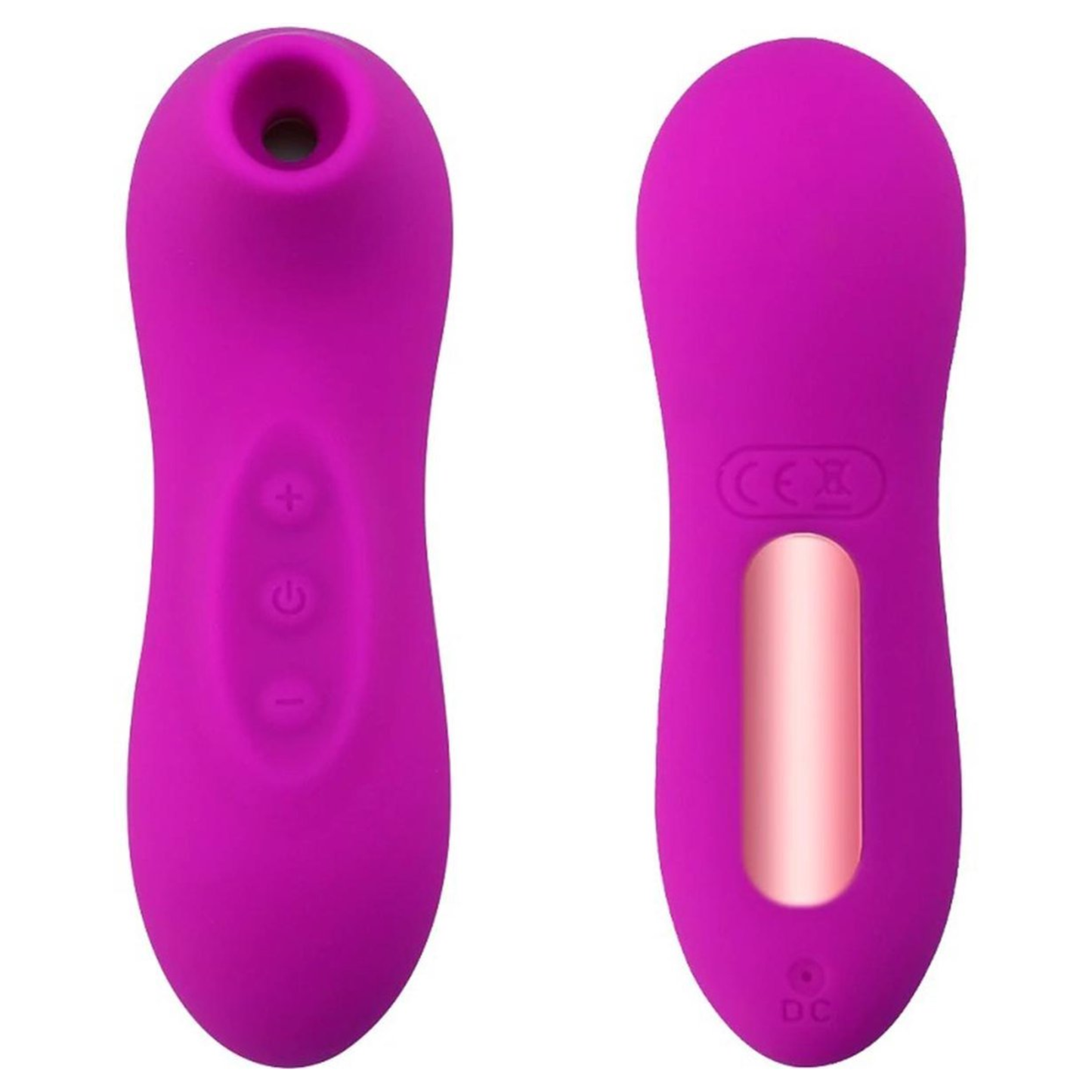 Oral Queen Clitoris & Tepel Zuiger Vibrator Paars