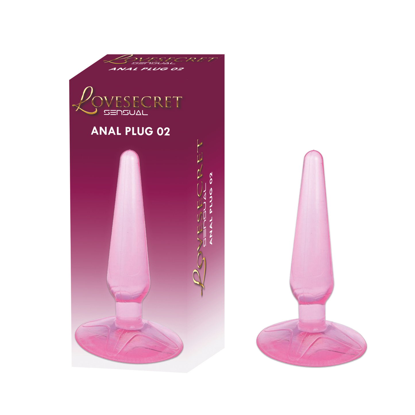 Roze Buttplug 11 cm