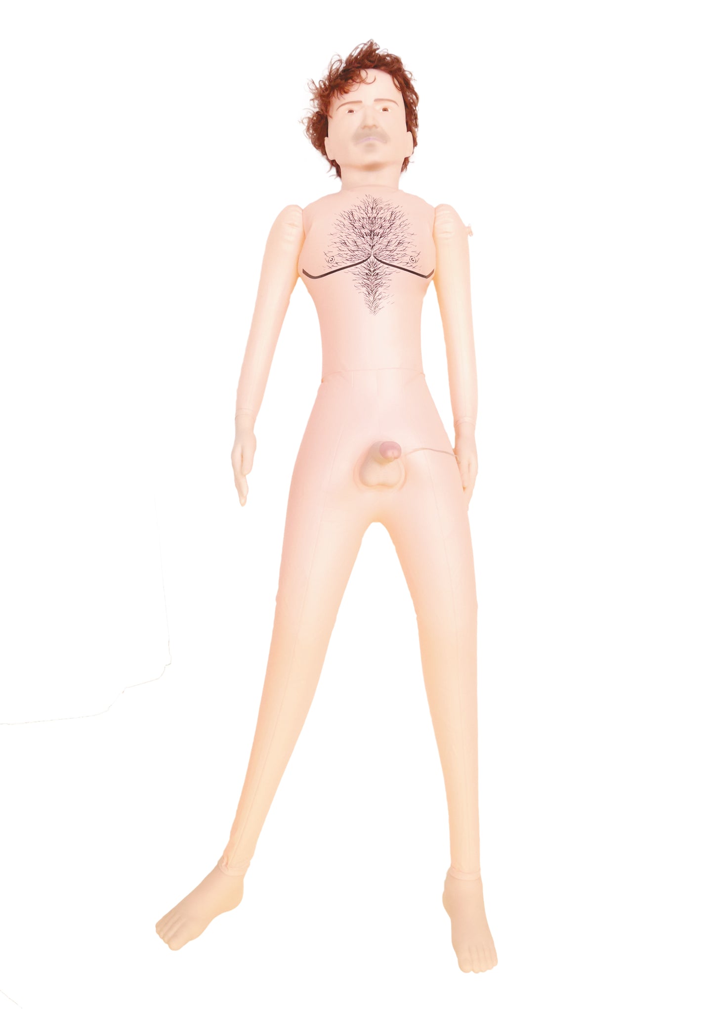 Boysoftoys Dennis Blow Up Love Doll – Real Curly Man Edition