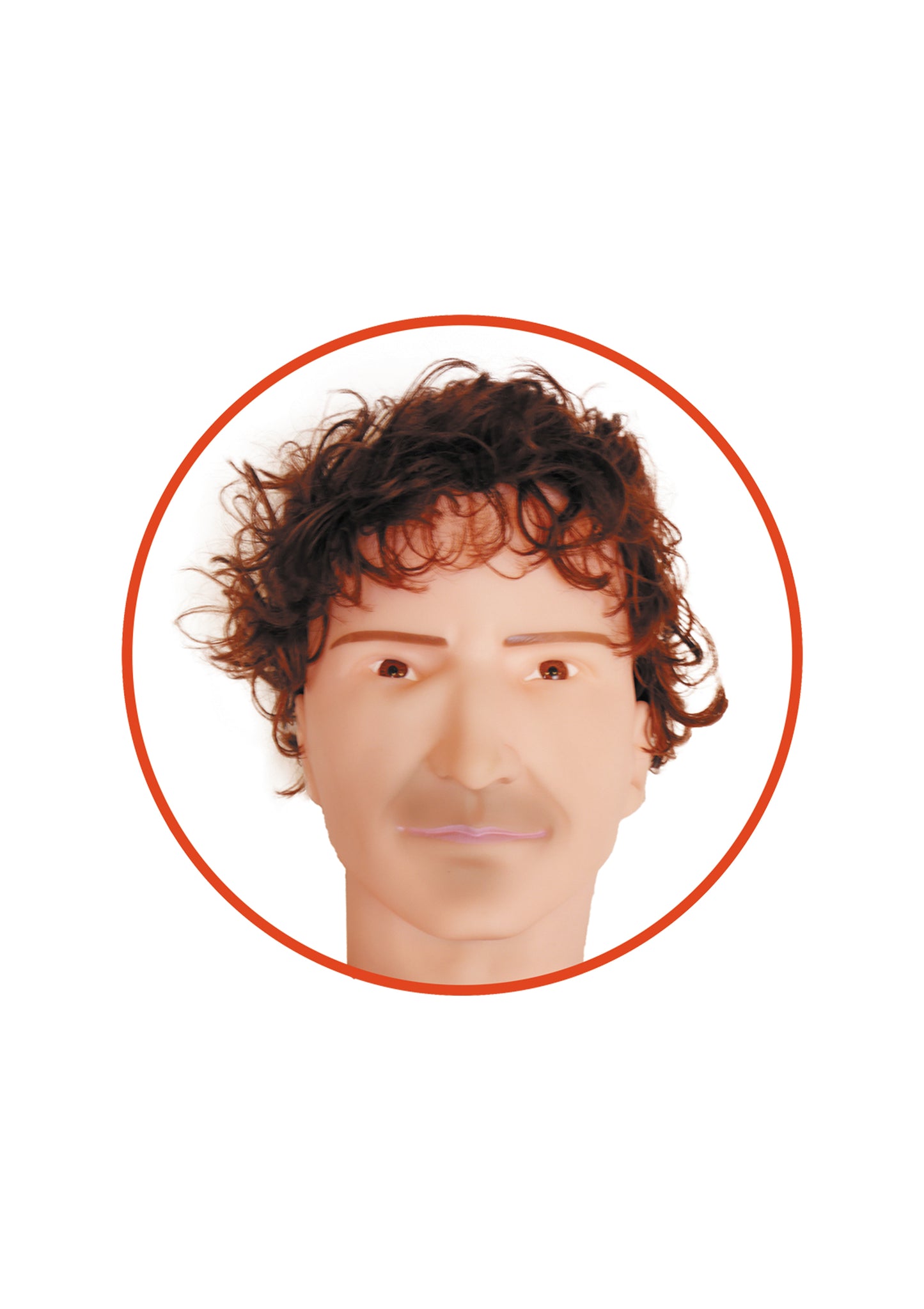 Boysoftoys Dennis Blow Up Love Doll – Real Curly Man Edition