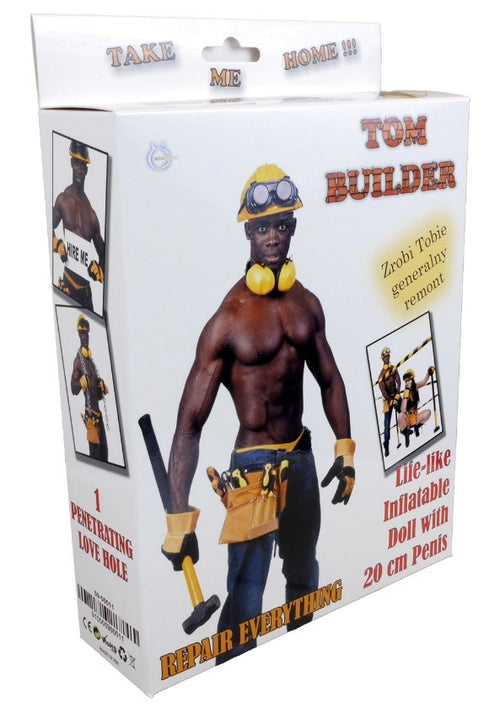 Boysoftoys Tom Builder Mannelijke Opblaaspop – 150 cm