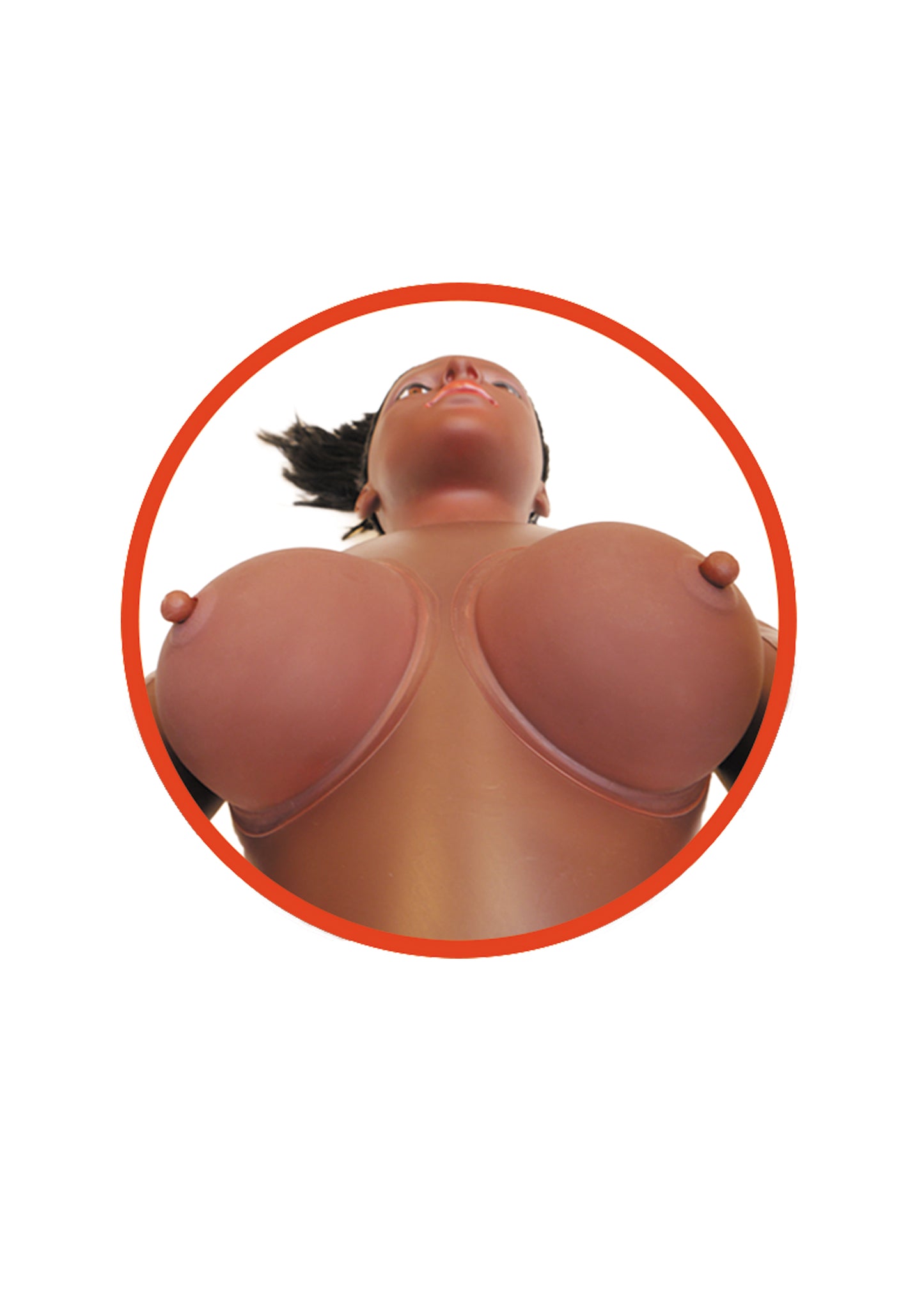 Boysoftoys Alecia Blow Up Doll – Real 3D Face Edition Zwarte Chick