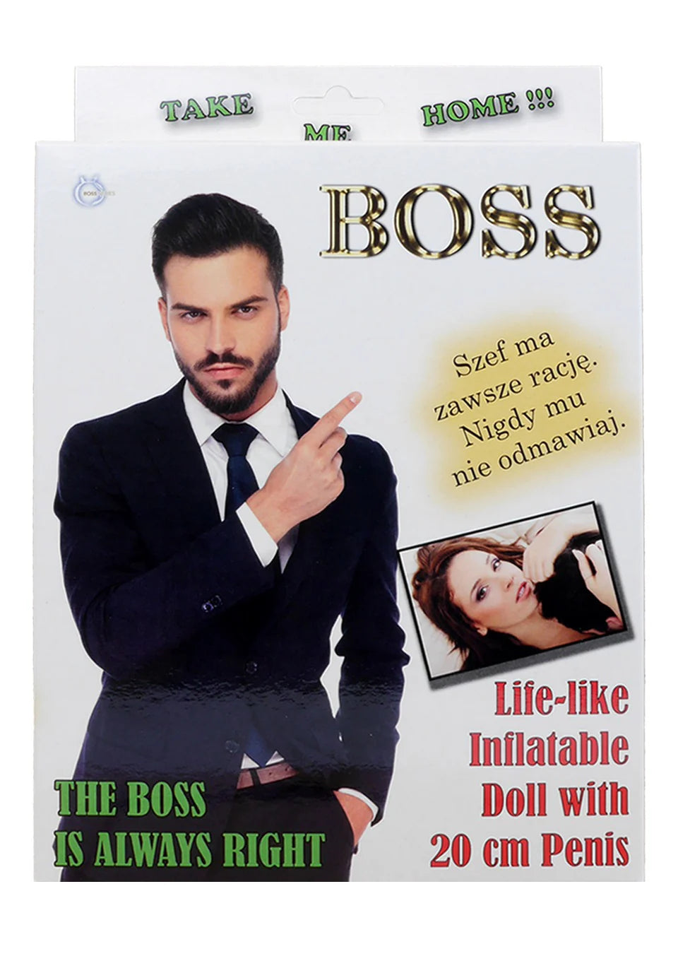 Boysoftoys Boss Male Blow Up Love Doll – Inflatable Masturbator