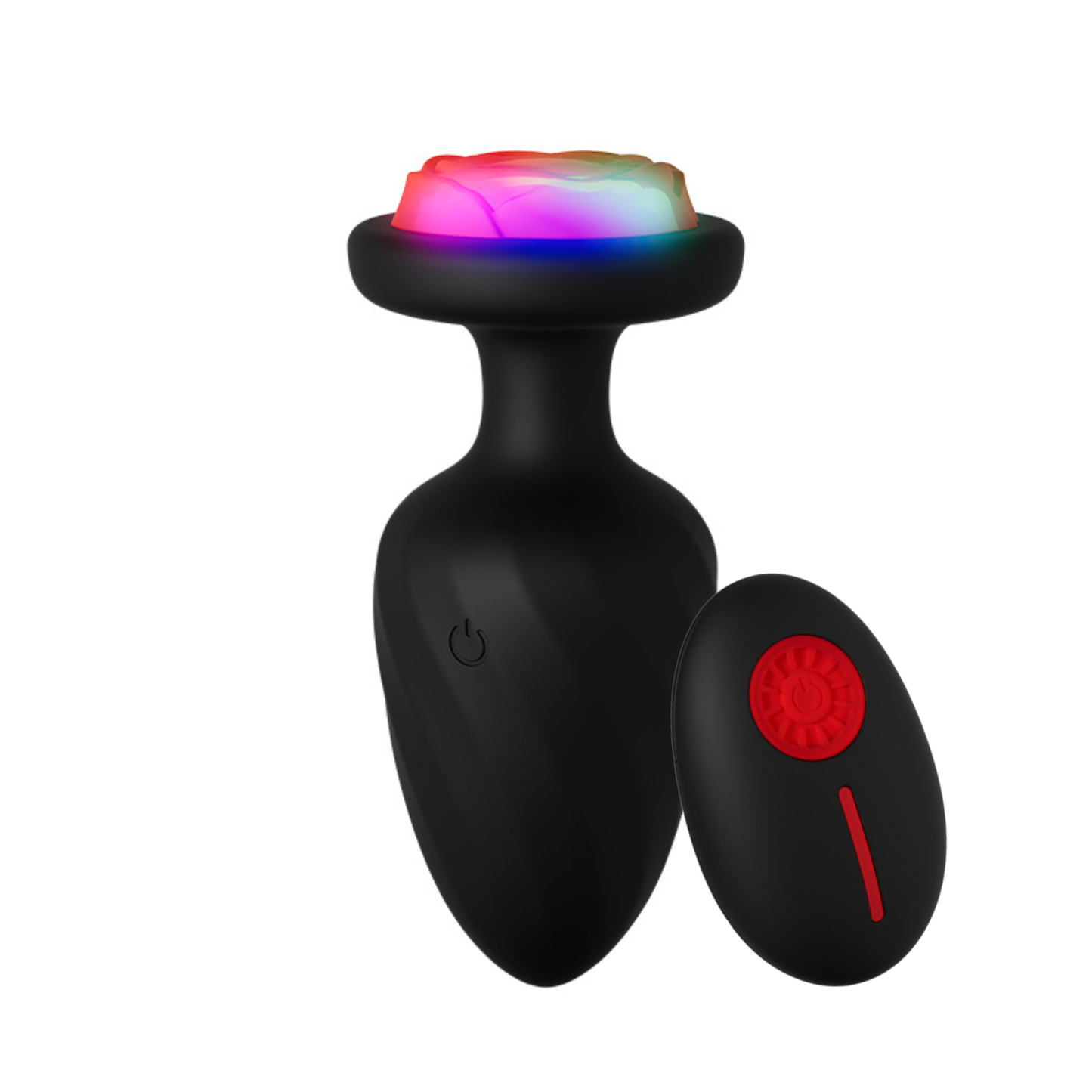 Party Plug Vibrerende Buttplug met LED