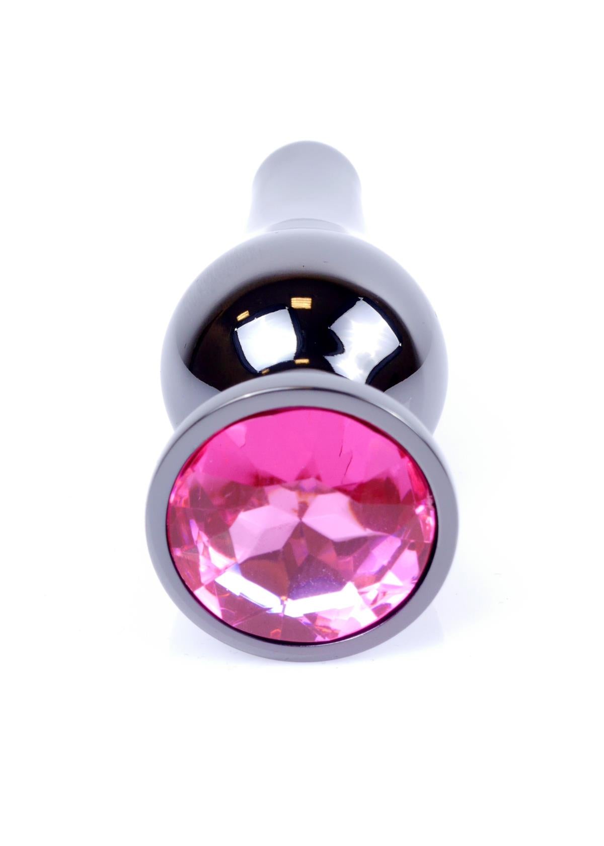 Boysoftoys - Buttplug - Donker - Zilver - Anaal - Roze - 64-00053