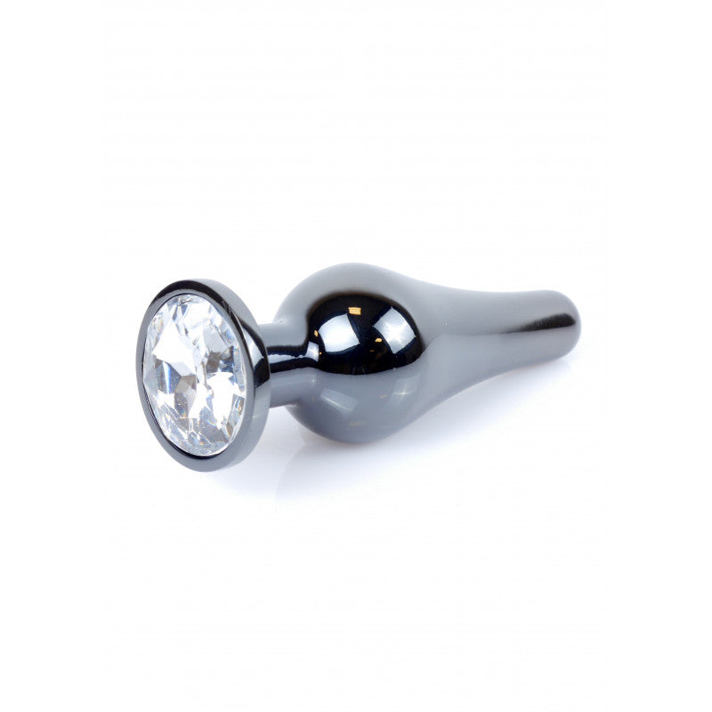 Boysoftoys - Buttplug - Donker - Zilver - Anaal - Transparant - 64-00057