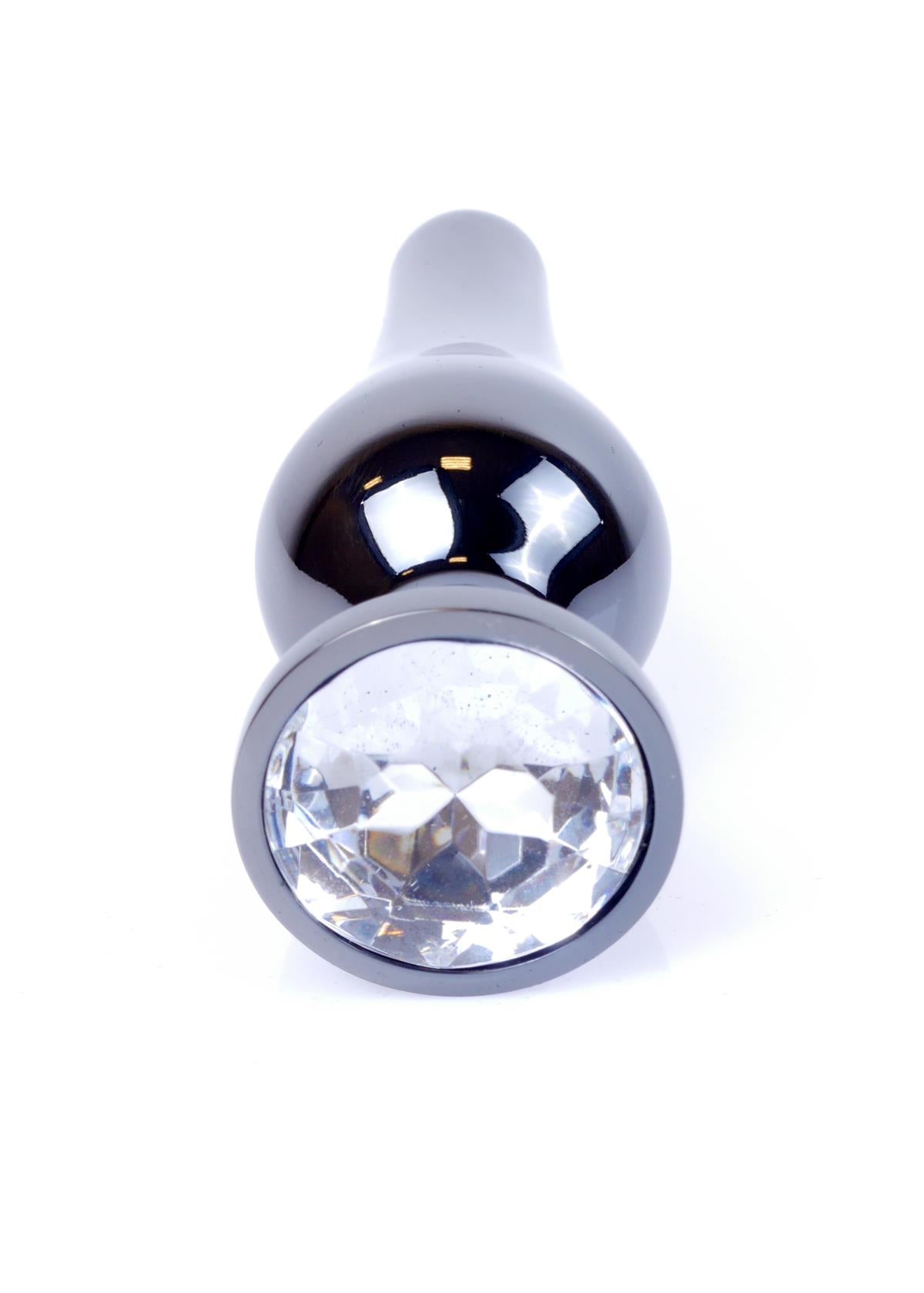 Boysoftoys - Buttplug - Donker - Zilver - Anaal - Transparant - 64-00057