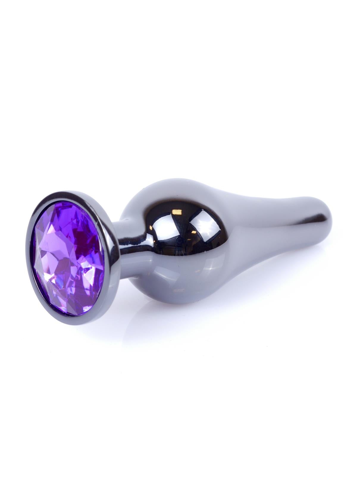 Boysoftoys - Buttplug - Donker - Zilver - Anaal - Paars - 64-00061