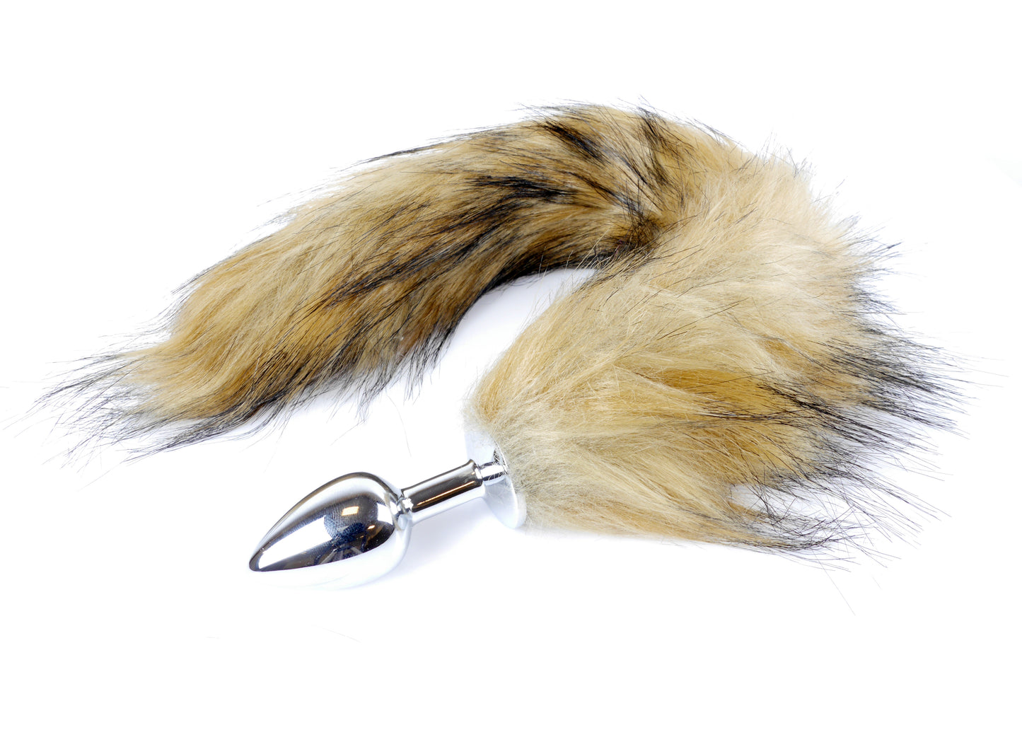 Boysoftoys – Plug met Bruine Fox Tail – XXL – 45 cm