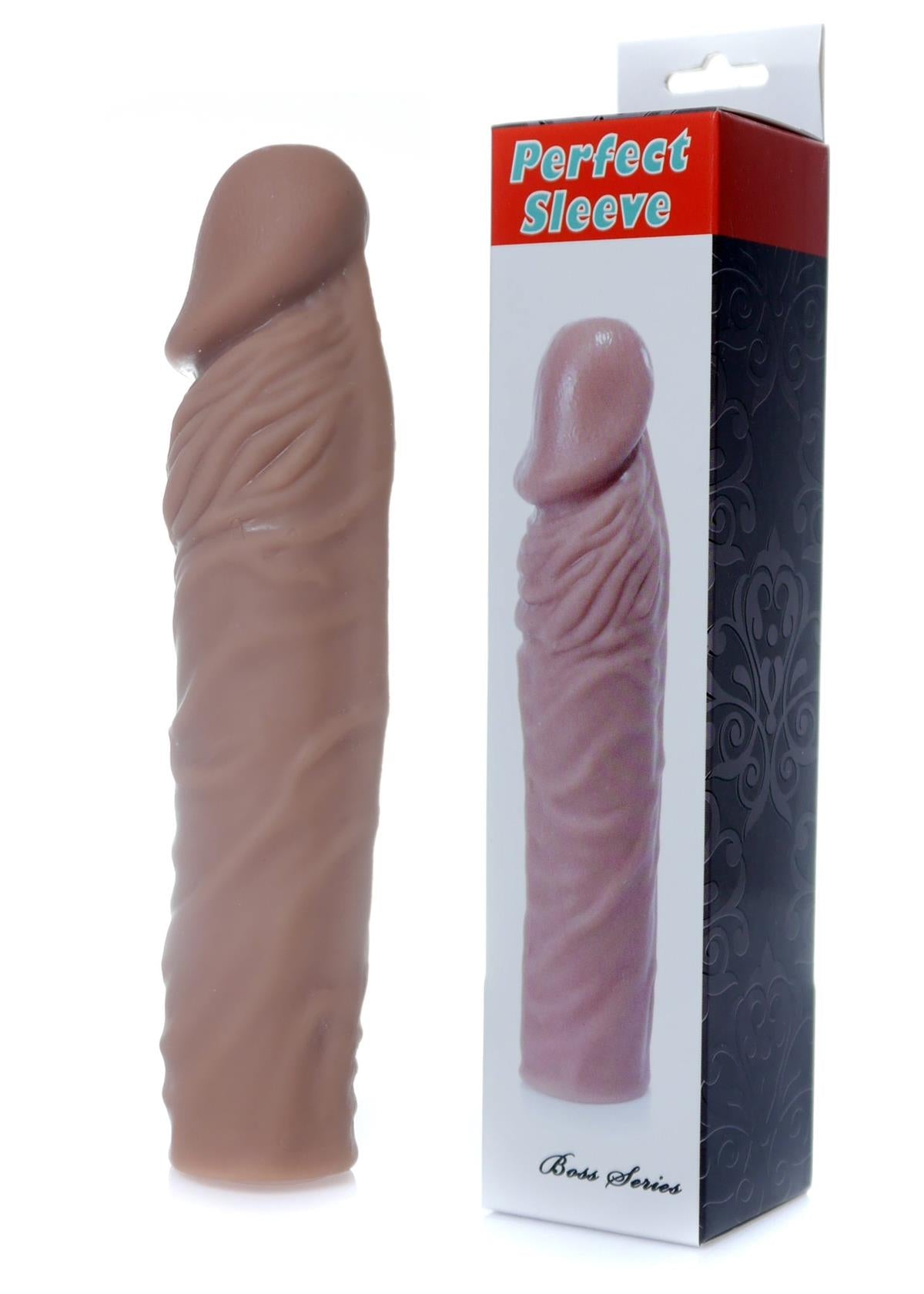 Boysoftoys – Perfect Sleeve Mulatto – Penisverlenger – 18,5 cm
