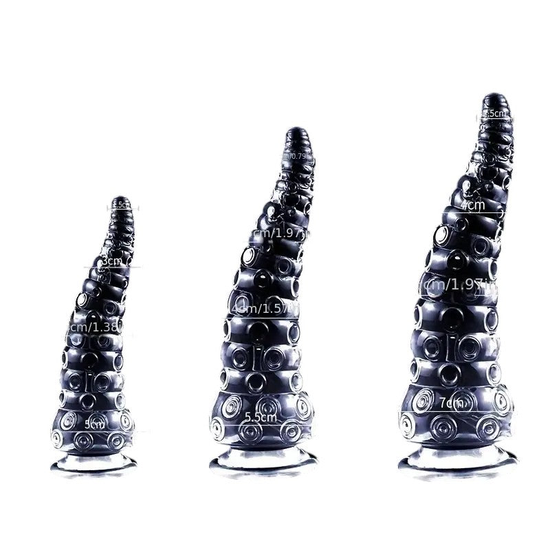 XXLTOYS – Transparante Tentakel Dildo – S/M/L