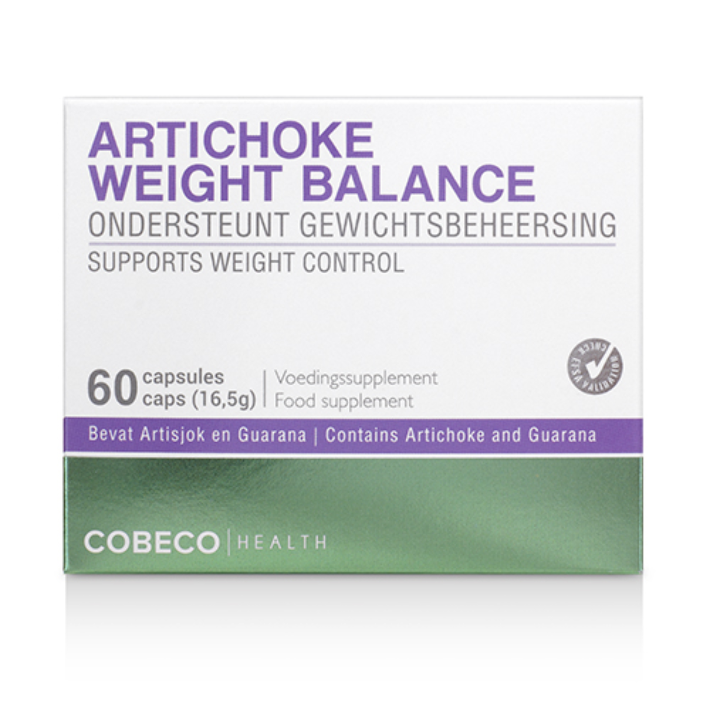 Cobeco Health Artichoke Weight Balance – 60 Capsules