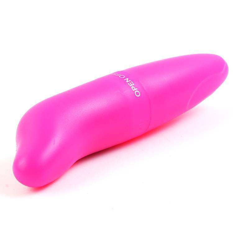 Dolfijn Mini Vibrator Roze 11.8cm