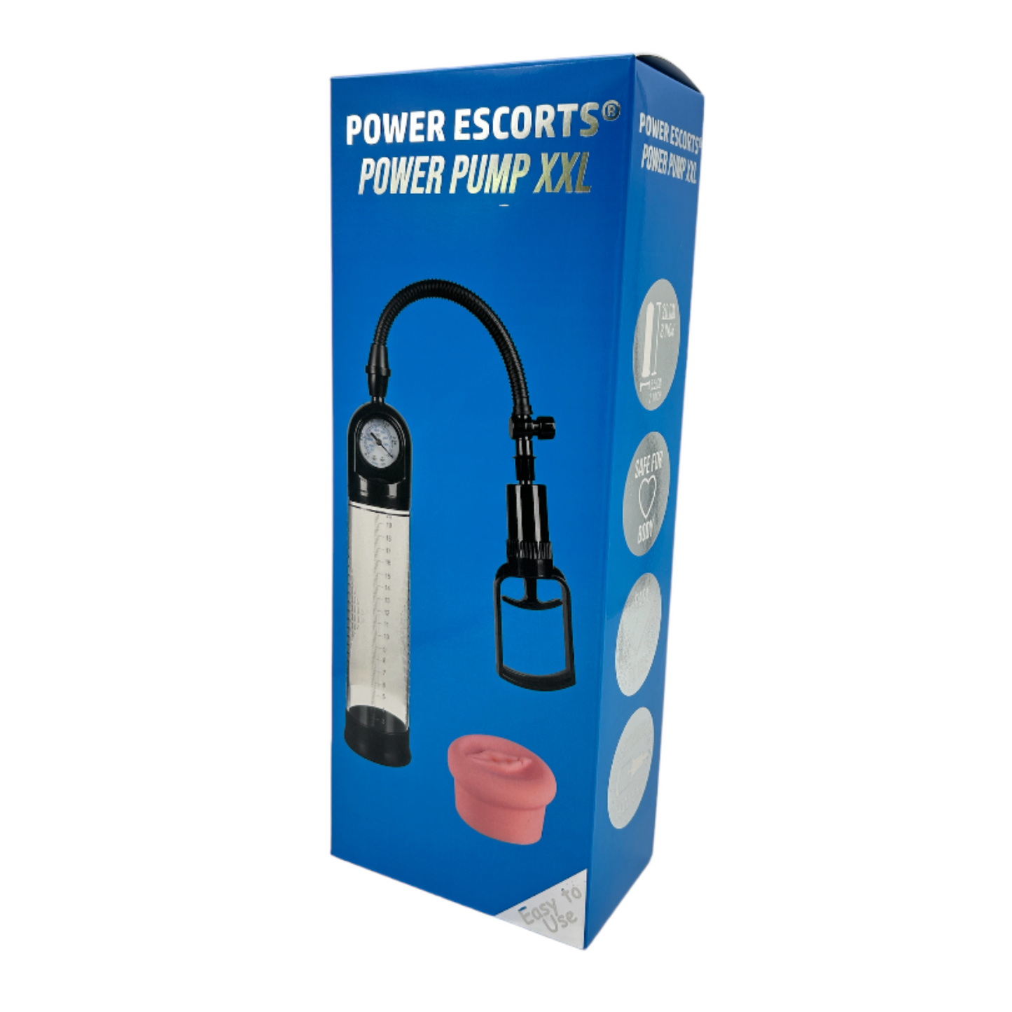 Penis Pomp met Drukmeter & Extra Sleeve