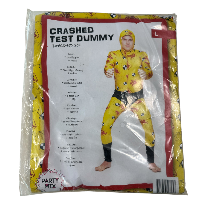 Role Play Male – Crash Test Hot Pilote Pak – Sexy Mannen Kostuum– Sizes M/L/XL