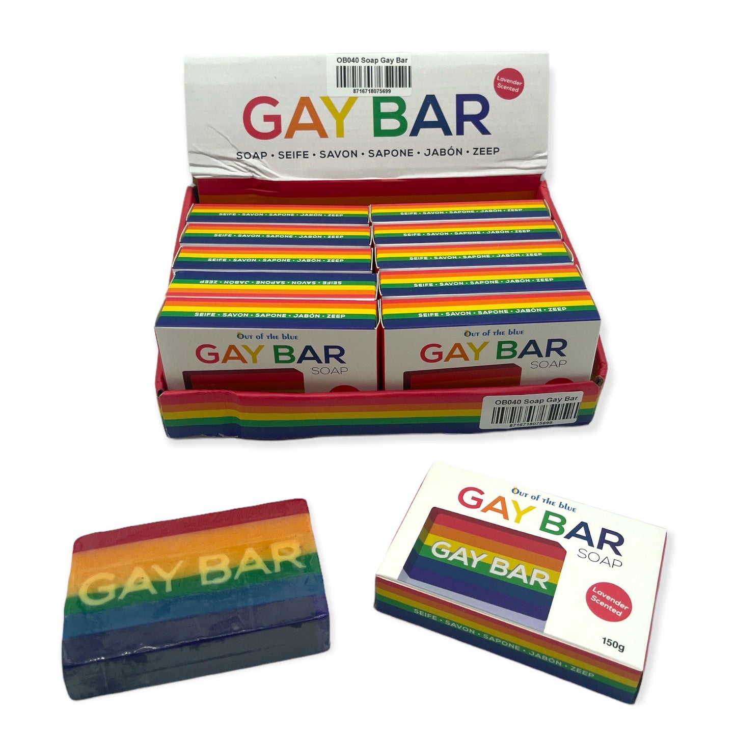 Kinky Pleasure - OB040 - Gay Bar Soap - 150gr - Lavender Scented