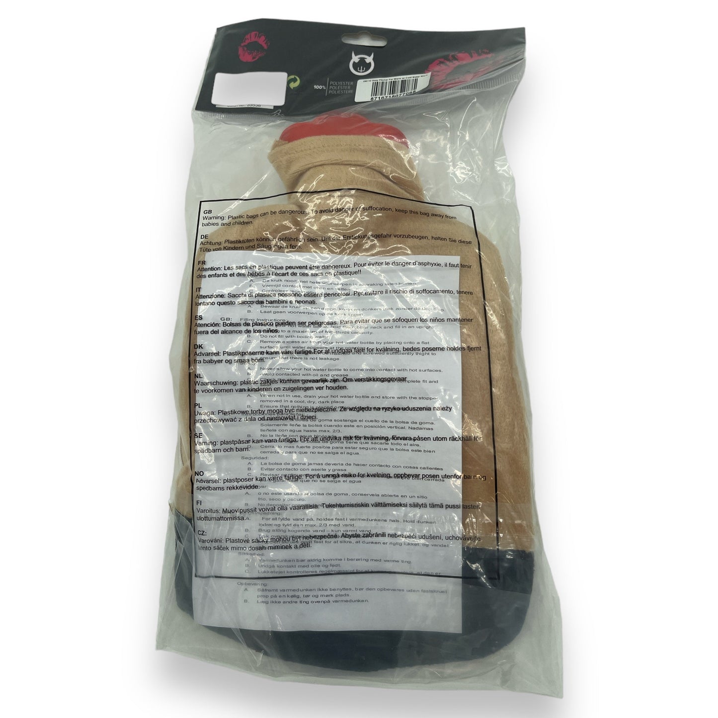 Kinky Pleasure - OB112 - Hot Water Bottle - Sexy Woman Body - 4 Colours