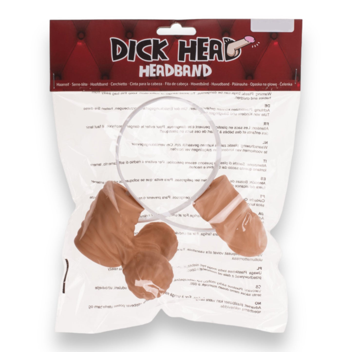 Kinky Pleasure - OB118 - Dick Head Tiara Headband - 28x21cm