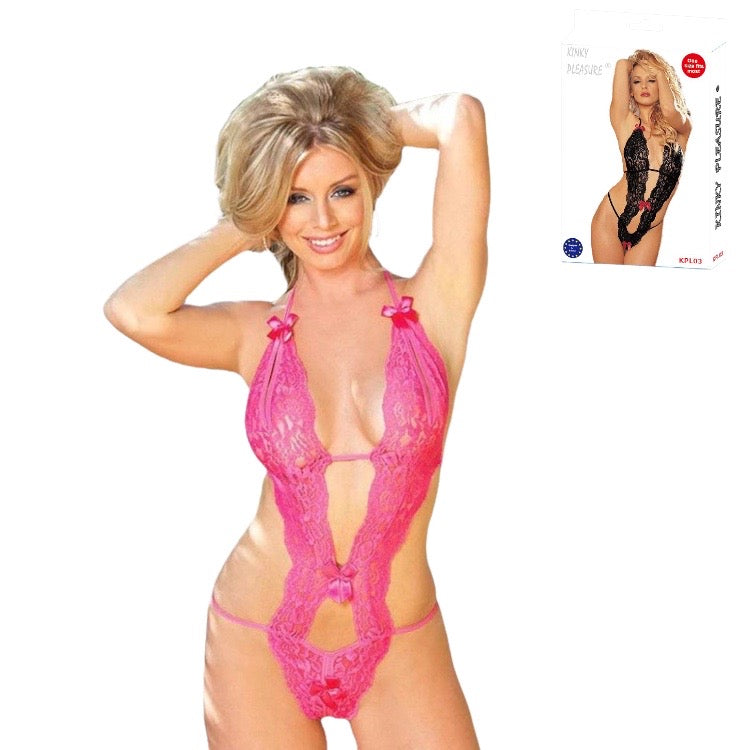 Kinky Pleasure Sexy Lingerie – One Size Fits Most – 4 Kleuren – 1 Piece