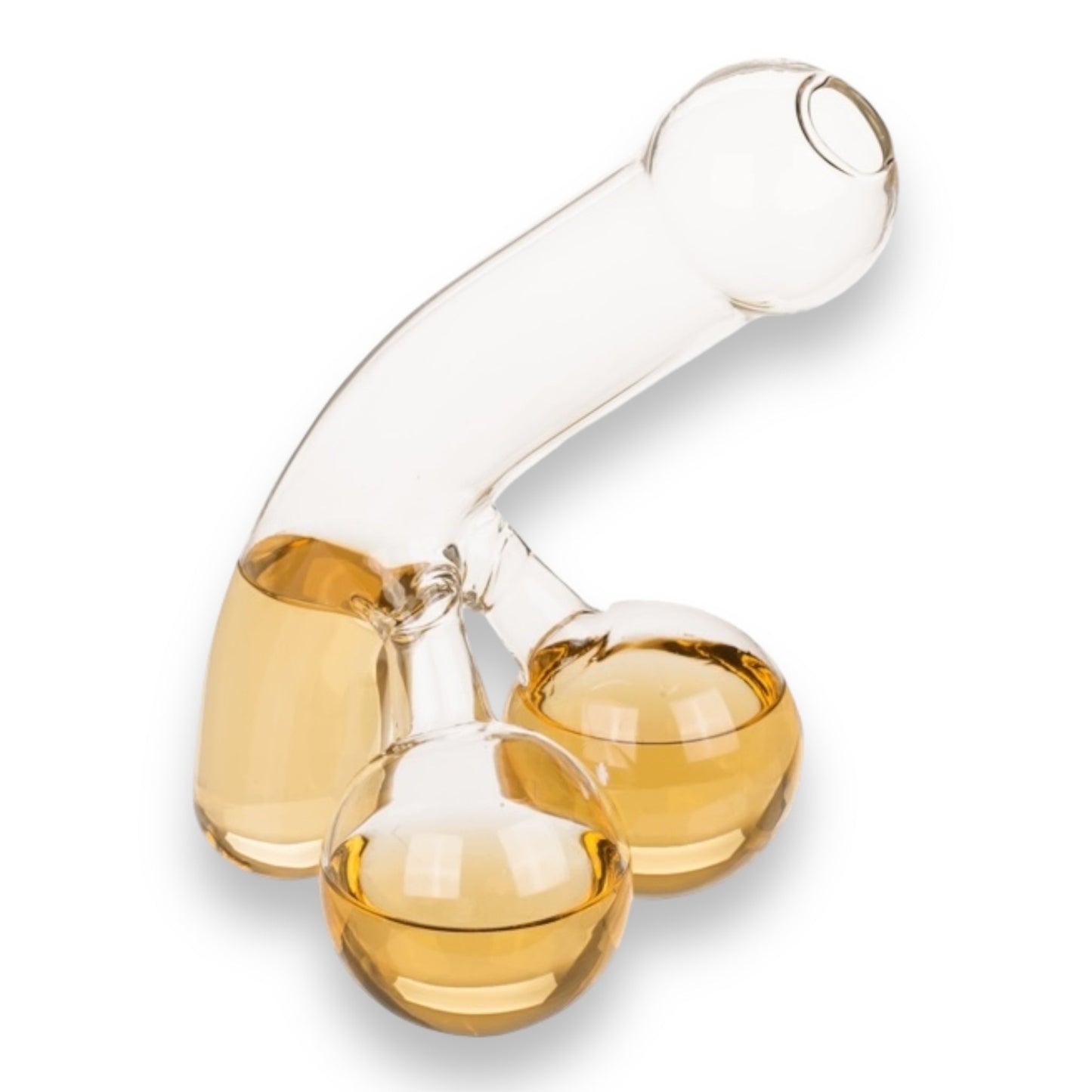 Kinky Pleasure - OB127 - Glass Decanter Penis - For 400ml - 12 x 20 cm