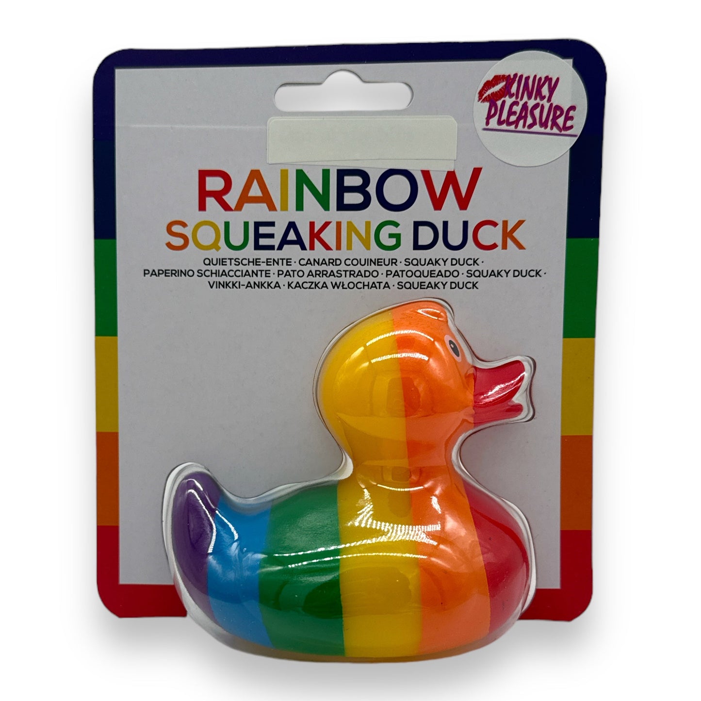 Kinky Pleasure - OB129 - Bath Duckie - Rainbow - Ca. 10cm