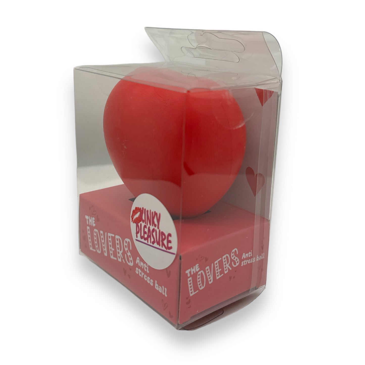 Kinky Pleasure - OB078 - Stress Balls - Squeeze Heart - Red