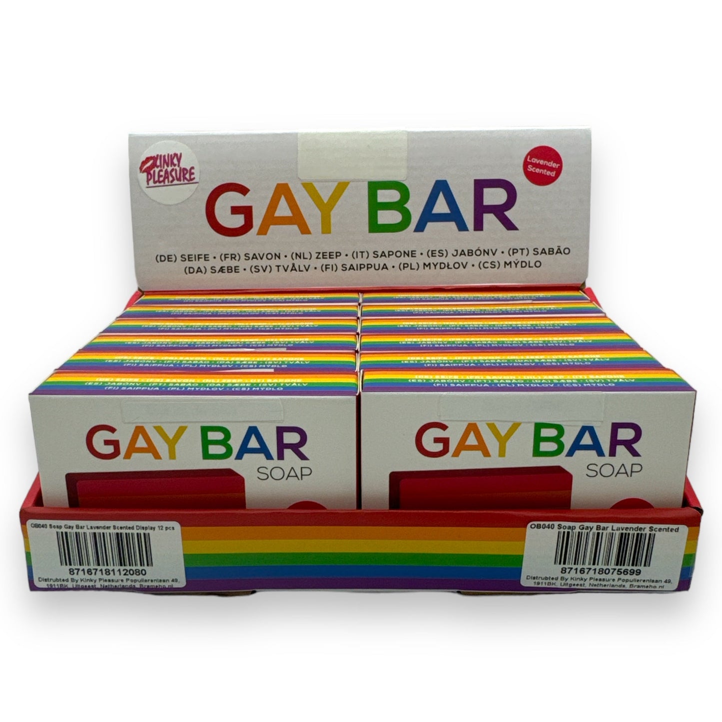 Kinky Pleasure - OB040 - Gay Bar Soap - 150gr - Lavender Scented