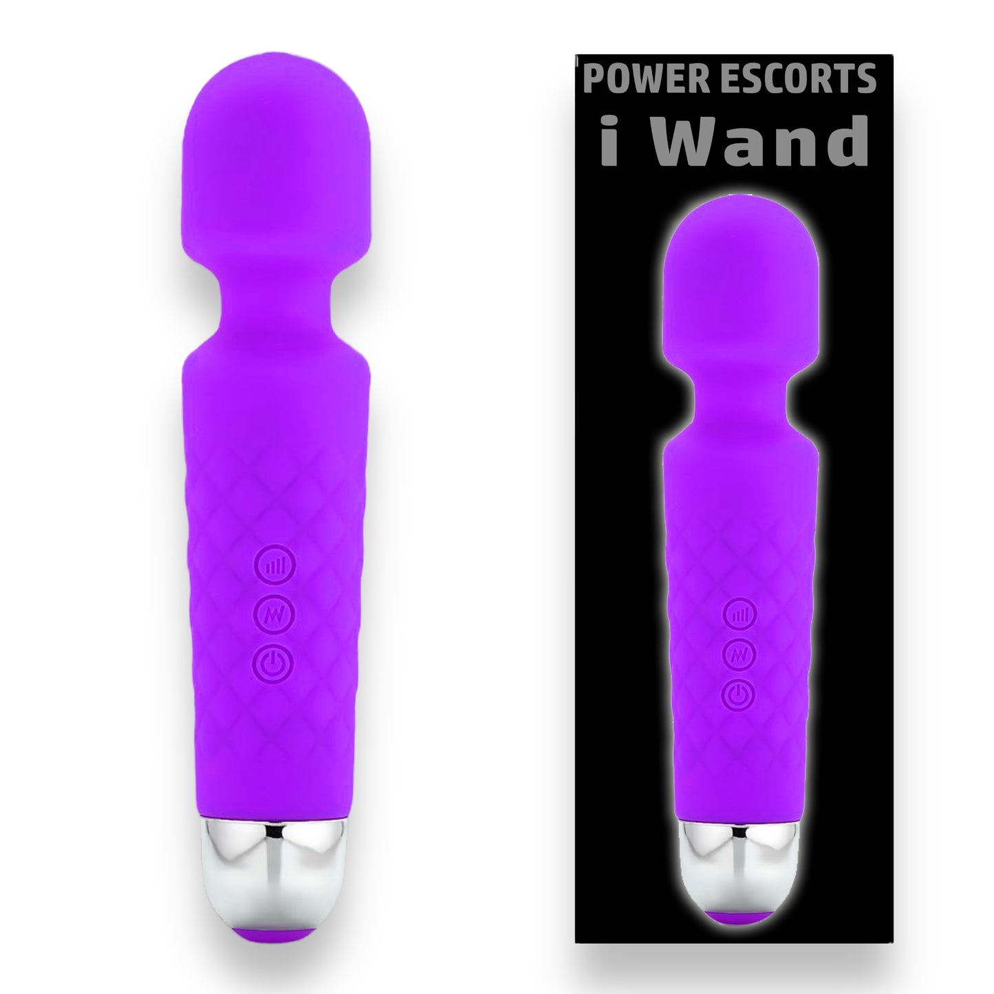 iWand Wand Vibrator 18 Snelheden Paars