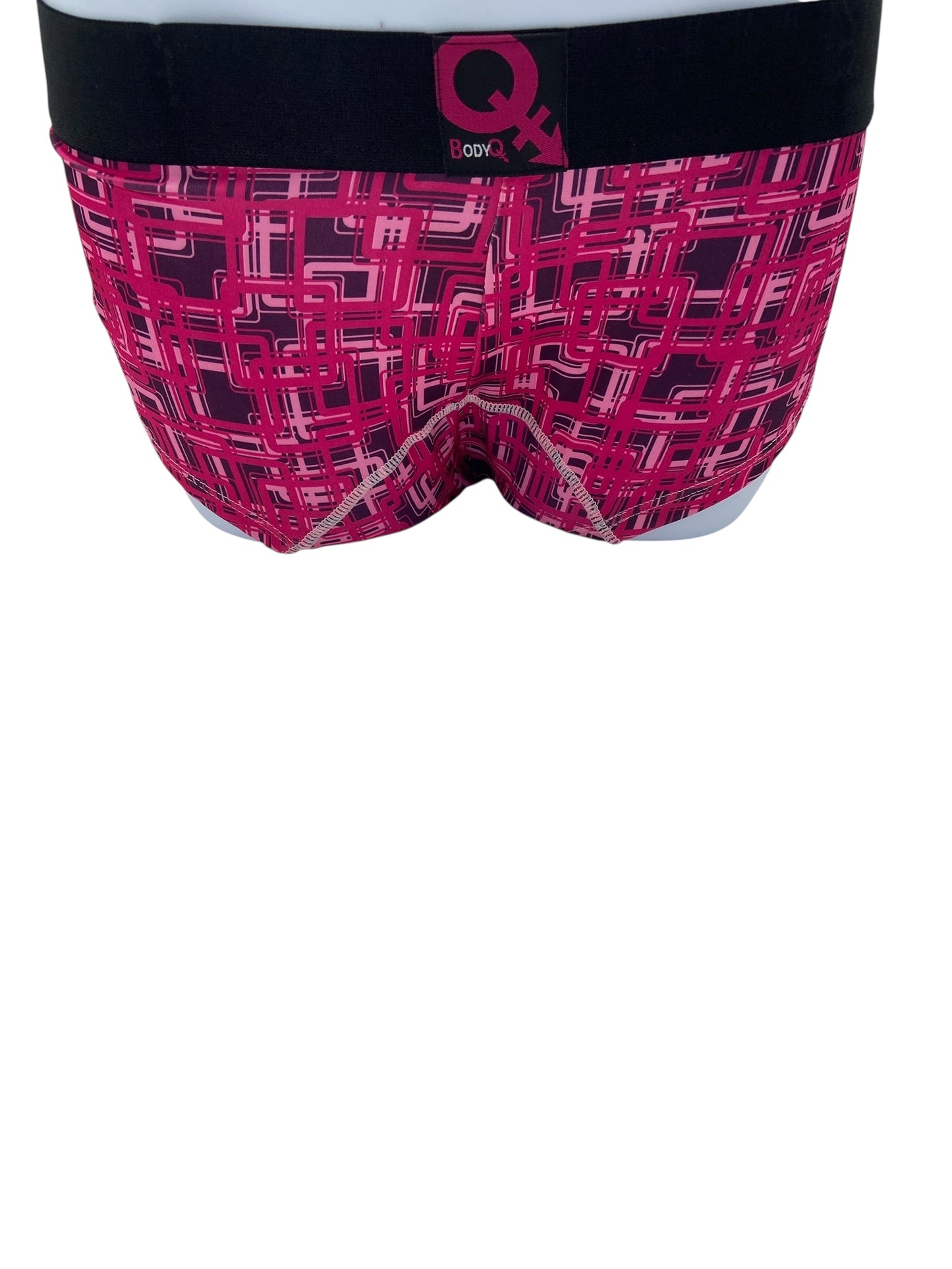 BodyQ Sexy Heren Boxershort – Roze Twee-kleurig – Erotische Herenlingerie – Maten XS t/m S