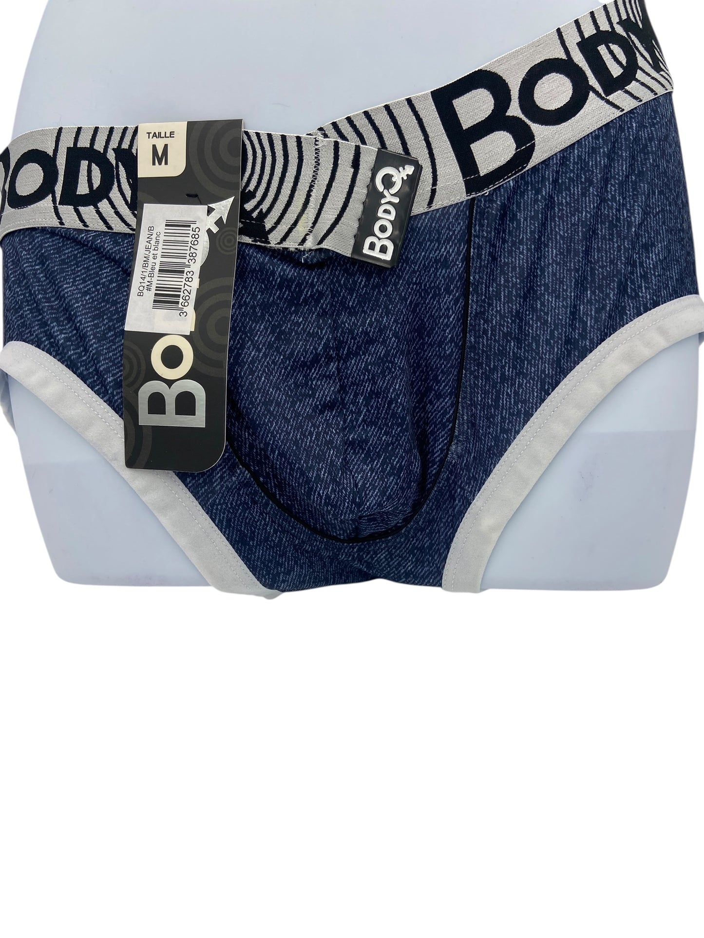 BodyQ Herenlingerie – Sexy Boxer in Denim Blauw | Mannelijk & Verleidelijk – S / M / L