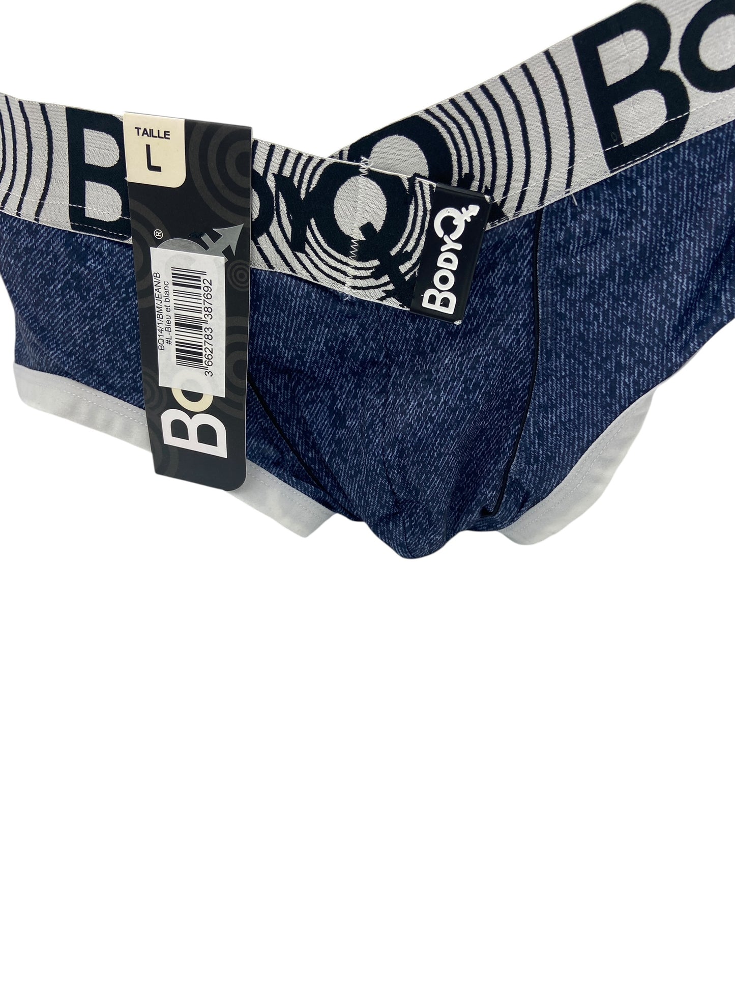 BodyQ Herenlingerie – Sexy Boxer in Denim Blauw | Mannelijk & Verleidelijk – S / M / L
