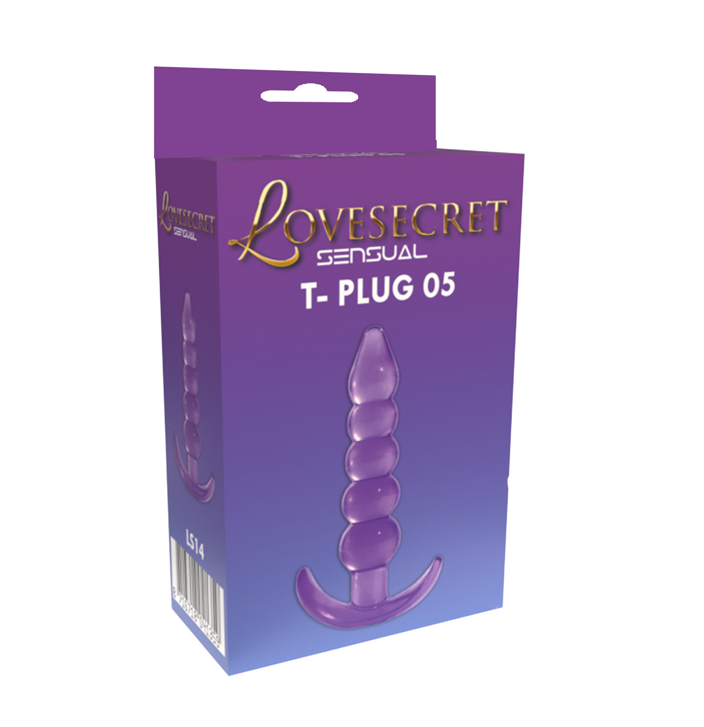 Paarse Anale Buttplug 12cm