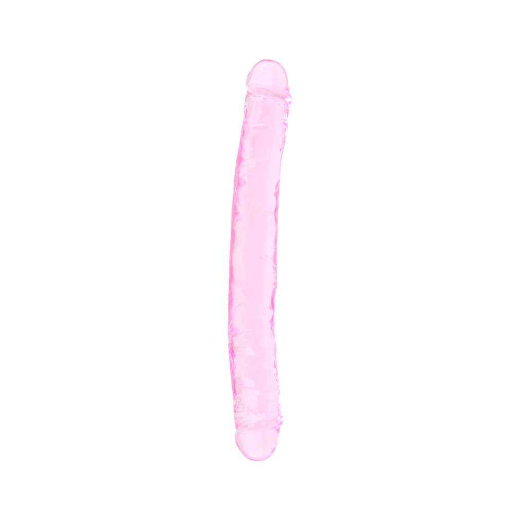 Loving Joy - 12 Inch Dubbele Dildo – Jelly Pink – 30 cm – N11949