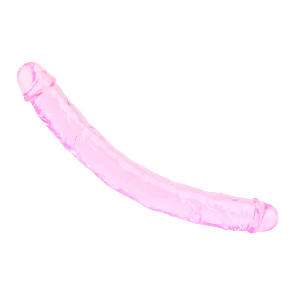 Loving Joy - 12 Inch Dubbele Dildo – Jelly Pink – 30 cm – N11949