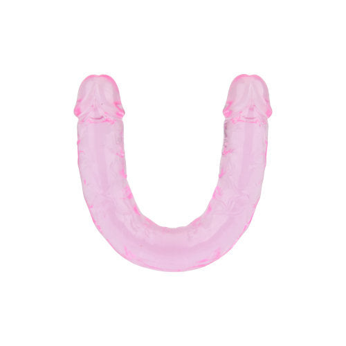 Loving Joy - 12 Inch Dubbele Dildo – Jelly Pink – 30 cm – N11949
