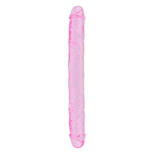 Loving Joy - 12 Inch Dubbele Dildo – Jelly Pink – 30 cm – N11949